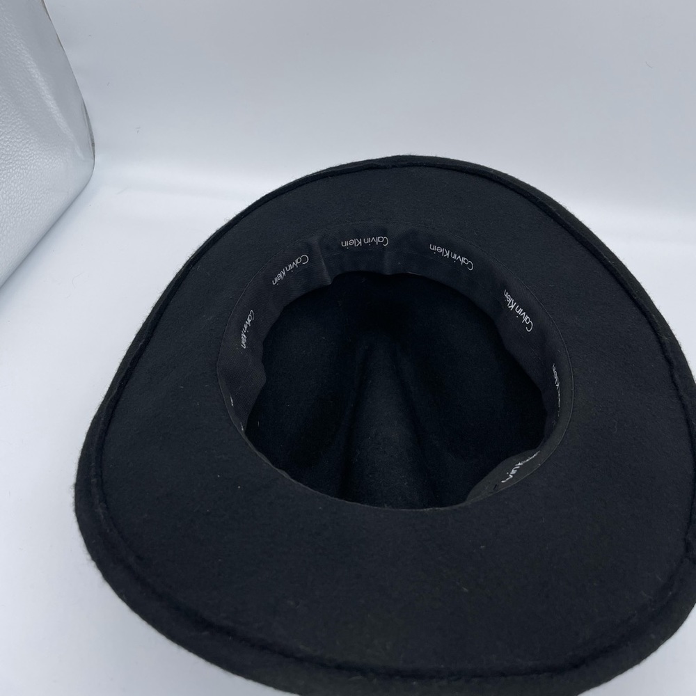 Calvin Klein Wool Wide Brim Hat - Picture 6 of 7